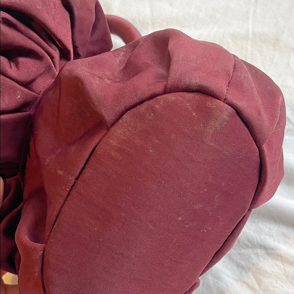 Maroon Staud Rosette Purse - Picture 6 of 6